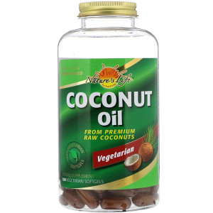 <img alt="Health From The Sun, Coconut Oil, 180 Vegetarian Softgels" title="Health From The Sun, Coconut Oil, 180 Vegetarian Softgels,010043671792"