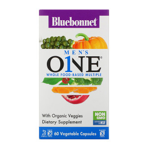 <img alt="Bluebonnet Nutrition, Mens ONE, Whole Food-Based Multiple, 60 Vegetable Capsules" title="Bluebonnet Nutrition, Mens ONE, Whole Food-Based Multiple, 60 Vegetable Capsules,743715001411"