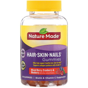 <img alt="Nature Made, Hair, Skin, and Nails Gummies, Mixed Berry, Cranberry & Blueberry, 90 Gummies" title="Nature Made, Hair, Skin, and Nails Gummies, Mixed Berry, Cranberry & Blueberry, 90 Gummies,031604040161"