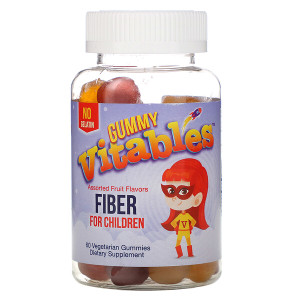 <img alt="Vitables, Gummy Fiber For Children, No Gelatin, Assorted Fruit Flavors, 60 Vegetarian Gummies" title="Vitables, Gummy Fiber For Children, No Gelatin, Assorted Fruit Flavors, 60 Vegetarian Gummies,898220014415"