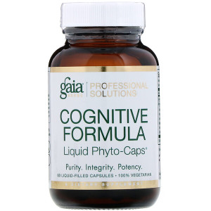 <img alt="Gaia Herbs Professional Solutions, Cognitive Formula, 60 Liquid-Filled Capsules" title="Gaia Herbs Professional Solutions, Cognitive Formula, 60 Liquid-Filled Capsules,751063398640"