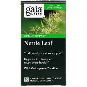 <img alt="Gaia Herbs, Nettle Leaf, 60 Vegan Liquid Phyto-Caps" title="Gaia Herbs, Nettle Leaf, 60 Vegan Liquid Phyto-Caps,751063399302"