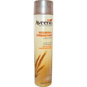 3 PACK OF Aveeno, Active Naturals, Nourish+Strengthen, Conditioner, 10.5 fl oz (311 ml)