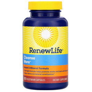 <img alt="Renew Life, CleanseMore, 100 Vegetarian Capsules" title="Renew Life, CleanseMore, 100 Vegetarian Capsules,631257534699"