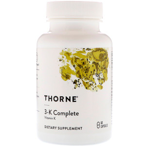<img alt="Thorne Research, 3-K Complete, 60 Capsules" title="Thorne Research, 3-K Complete, 60 Capsules,693749006619"