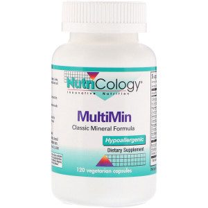 <img alt="Nutricology, MultiMin, 120 Vegetarian Capsules" title="Nutricology, MultiMin, 120 Vegetarian Capsules,713947502109"