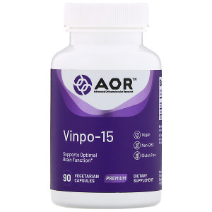 <img alt="Advanced Orthomolecular Research AOR, Vinpo-15, 90 Vegetarian Capsules" title="Advanced Orthomolecular Research AOR, Vinpo-15, 90 Vegetarian Capsules,624917080285"