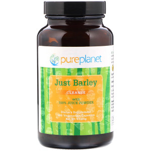 <img alt="Pure Planet, Just Barley, 180 Veggie Caps" title="Pure Planet, Just Barley, 180 Veggie Caps,764934526912"