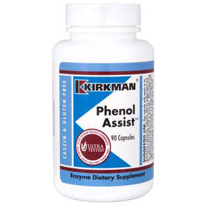 <img alt="Kirkman Labs, Phenol Assist, 90 Capsules" title="Kirkman Labs, Phenol Assist, 90 Capsules,812325022229"