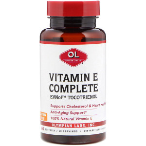 <img alt="Olympian Labs, Vitamin E Complete, 60 Softgels" title="Olympian Labs, Vitamin E Complete, 60 Softgels,710013030276"
