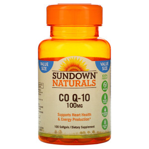 <img alt="Sundown Naturals, Co Q-10, 100 mg, 100 Softgels" title="Sundown Naturals, Co Q-10, 100 mg, 100 Softgels,030768802646"