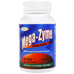 <img alt="Enzymatic Therapy, Mega-Zyme, Systemic Enzymes, 200 Tablets" title="Enzymatic Therapy, Mega-Zyme, Systemic Enzymes, 200 Tablets,763948042500"