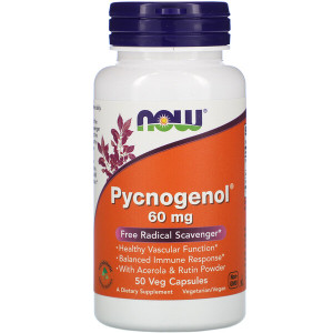 <img alt="Now Foods, Pycnogenol, 60 mg, 50 Veg Capsules" title="Now Foods, Pycnogenol, 60 mg, 50 Veg Capsules,733739032775"