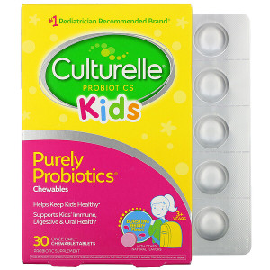 <img alt="Culturelle, Kids Chewables Probiotics, Natural Bursting Berry Flavor, 30 Tablets" title="Culturelle, Kids Chewables Probiotics, Natural Bursting Berry Flavor, 30 Tablets,049100400150"