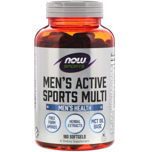 <img alt="Now Foods, Sports, Mens Active Sports Multi, 180 Softgels" title="Now Foods, Sports, Mens Active Sports Multi, 180 Softgels,733739038913"