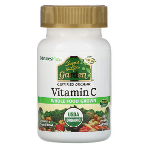 <img alt="Natures Plus, Source of Life Garden, Certified Organic Vitamin C, 60 Vegan Capsules" title="Natures Plus, Source of Life Garden, Certified Organic Vitamin C, 60 Vegan Capsules,097467307339"