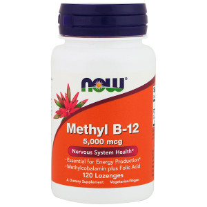 <img alt="Now Foods, Methyl B-12, 5000 mcg, 120 Lozenges" title="Now Foods, Methyl B-12, 5000 mcg, 120 Lozenges,733739004932"