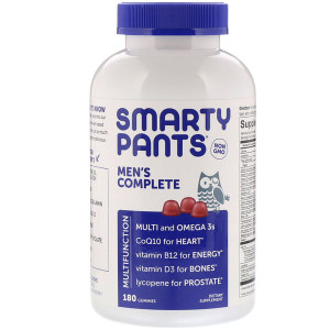 <img alt="SmartyPants, Mens Complete, 180 Gummies" title="SmartyPants, Mens Complete, 180 Gummies,851356004781"