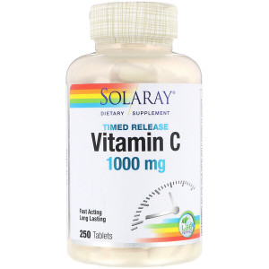 <img alt="Solaray Vitamin C - 1000 mg - 250 Tablets" title="Solaray Vitamin C - 1000 mg - 250 Tablets,076280044546"