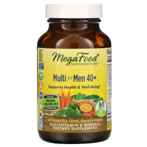 <img alt="MegaFood, Multi for Men 40+, 60 Tablets" title="MegaFood, Multi for Men 40+, 60 Tablets,051494103173"