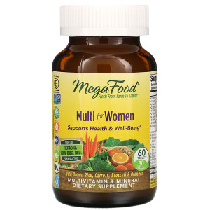 <img alt="MegaFood, Multi for Women, 60 Tablets" title="MegaFood, Multi for Women, 60 Tablets,051494103234"