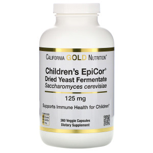 <img alt="California Gold Nutrition, Childrens Epicor, 125 mg, 360 Veggie Capsules" title="California Gold Nutrition, Childrens Epicor, 125 mg, 360 Veggie Capsules,898220015689"