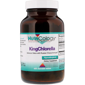 <img alt="Nutricology, King Chlorella, 600 Chewable Tablets" title="Nutricology, King Chlorella, 600 Chewable Tablets,713947556508"