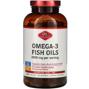<img alt="Olympian Labs, Omega-3 Fish Oils, 2000 mg, 240 Softgels" title="Olympian Labs, Omega-3 Fish Oils, 2000 mg, 240 Softgels,710013031129"