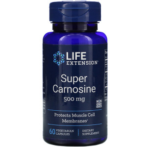 <img alt="Life Extension, Super Carnosine, 500 mg, 60 Vegetarian Capsules" title="Life Extension, Super Carnosine, 500 mg, 60 Vegetarian Capsules,737870202066"
