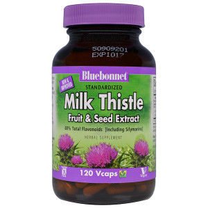 Bluebonnet Nutrition, Milk Thistle Fruit & Seed Extract, 120 Veggie Caps