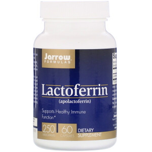 <img alt="Jarrow Formulas, Lactoferrin, 250 mg, 60 Capsules" title="Jarrow Formulas, Lactoferrin, 250 mg, 60 Capsules,790011210115"