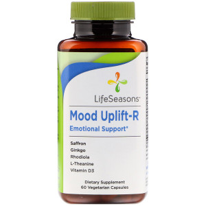 <img alt="LifeSeasons, Mood Uplift-R Emotional Support, 60 Vegetarian Capsules" title="LifeSeasons, Mood Uplift-R Emotional Support, 60 Vegetarian Capsules,853760002643"