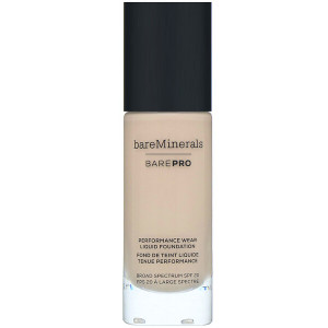 bareMinerals, BAREPRO, Performance Wear, Liquid Foundation, SPF 20, Warm Natural 12, 1 fl oz (30 ml)