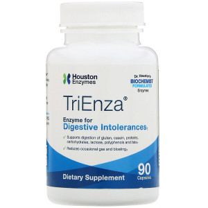 <img alt="Houston Enzymes, TriEnza, 90 Capsules" title="Houston Enzymes, TriEnza, 90 Capsules,898631000243"