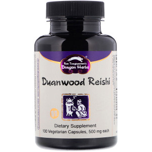<img alt="Dragon Herbs, Duanwood Reishi, 500 mg, 100 Vegetarian Capsules" title="Dragon Herbs, Duanwood Reishi, 500 mg, 100 Vegetarian Capsules,679372005144"