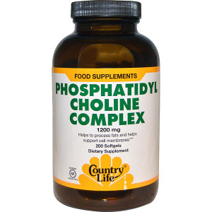 <img alt="Country Life, Phosphatidyl Choline Complex, 1200 mg, 200 Softgels" title="Country Life, Phosphatidyl Choline Complex, 1200 mg, 200 Softgels,015794045533"