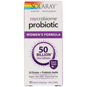 <img alt="Solaray, Mycrobiome Probiotic, Womens Formula, 30 Enteric VegCaps" title="Solaray, Mycrobiome Probiotic, Womens Formula, 30 Enteric VegCaps,076280737202"