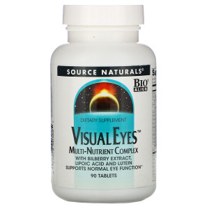 <img alt="Source Naturals Visual Eyes Multi-Nutrient Complex -- 90 Tablets" title="Source Naturals Visual Eyes Multi-Nutrient Complex -- 90 Tablets,021078003885"