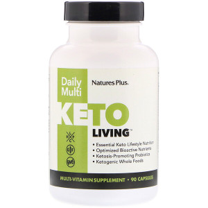 <img alt="Natures Plus, KetoLiving, Daily Multi, 90 Capsules" title="Natures Plus, KetoLiving, Daily Multi, 90 Capsules,097467820029"
