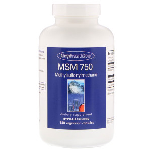 <img alt="Allergy Research Group, MSM 750, 150 Vegetarian Capsules" title="Allergy Research Group, MSM 750, 150 Vegetarian Capsules,713947728516"
