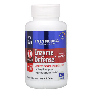 <img alt="Enzymedica, Enzyme Defense (Formerly ViraStop), 120 Capsules" title="Enzymedica, Enzyme Defense (Formerly ViraStop), 120 Capsules,670480981405"