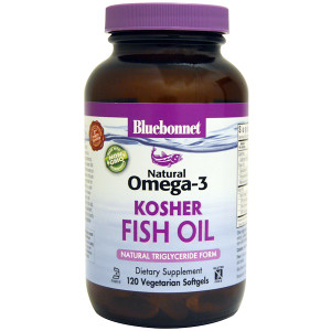 <img alt="Bluebonnet Nutrition Natural Omega-3 Kosher Fish Oil - 120 Vegetarian Softgels" title="Bluebonnet Nutrition Natural Omega-3 Kosher Fish Oil - 120 Vegetarian Softgels,743715009790"
