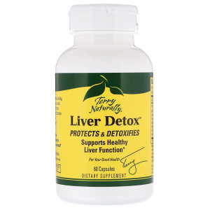 EuroPharma, Terry Naturally, Liver Detox, 60 Capsules