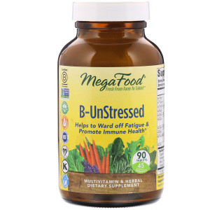 <img alt="MegaFood, B-UnStressed, 90 Tablets" title="MegaFood, B-UnStressed, 90 Tablets,051494101582"