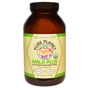 <img alt="Pure Planet, Amla Plus, 500 mg, 500 Tablets" title="Pure Planet, Amla Plus, 500 mg, 500 Tablets,091401864025"