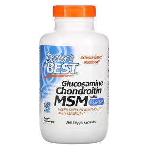 <img alt="Doctors Best, Glucosamine Chondroitin MSM with OptiMSM, 360 Veggie Caps" title="Doctors Best, Glucosamine Chondroitin MSM with OptiMSM, 360 Veggie Caps,753950003644"