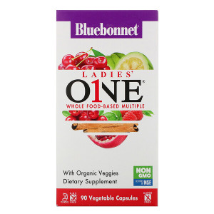 <img alt="Bluebonnet Nutrition, Ladies' ONE, Whole Food-Based Multiple, 90 Vegetable Capsules" title="Bluebonnet Nutrition, Ladies' ONE, Whole Food-Based Multiple, 90 Vegetable Capsules,743715001374"