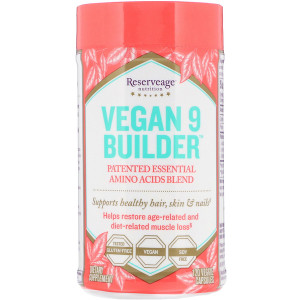 <img alt="ReserveAge Nutrition, Vegan 9 Builder, 120 Veggie Capsules" title="ReserveAge Nutrition, Vegan 9 Builder, 120 Veggie Capsules,835552001041"