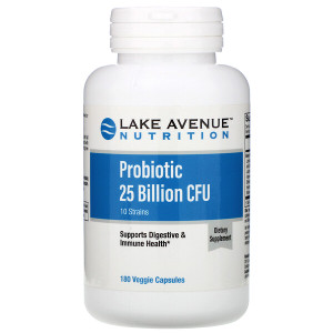<img alt="Lake Avenue Nutrition, Probiotics, 10 Strains, 25 Billion CFU, 180 Veggie Capsules" title="Lake Avenue Nutrition, Probiotics, 10 Strains, 25 Billion CFU, 180 Veggie Capsules,898220014231"