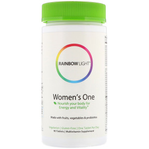 <img alt="Rainbow Light, Womens One, 90 Tablets" title="Rainbow Light, Womens One, 90 Tablets,021888108824"